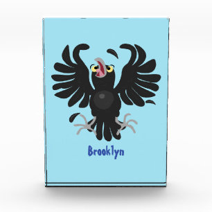 Bloque Para Fotos Gracioso ilustracion de personalizado de cuervos l