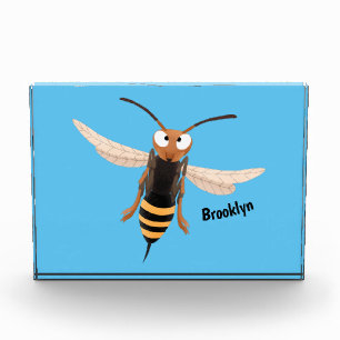 Bloque Para Fotos Gracioso ilustracion personalizado de avispas de a