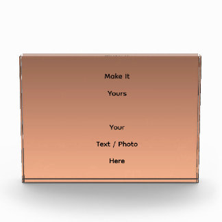 Bloque Para Fotos Gradient Peach - light to deep | Seasonal Moods | 