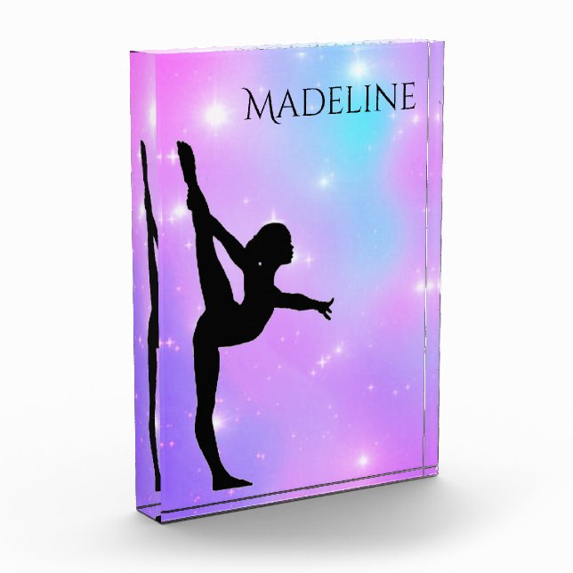 Bloque Para Fotos Gradiente púrpura de chicas (Izquierda)