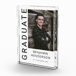 Bloque Para Fotos Graduación de niño moderno