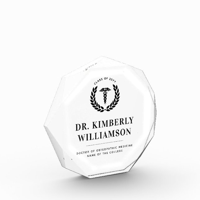 Bloque Para Fotos Graduación personalizada de la Escuela de Medicina (Izquierda)