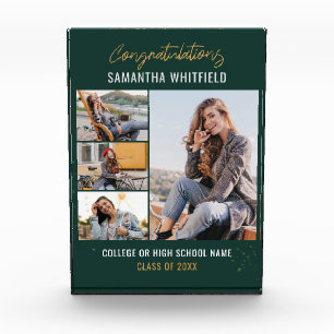 Bloque Para Fotos Graduación Verde 2024