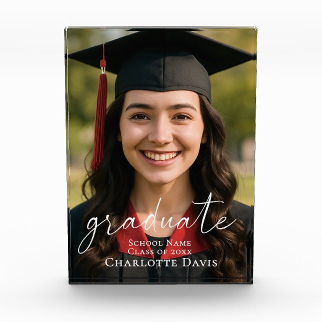 Bloque Para Fotos Graduation Photo Sign Celebrate the Graduate (Anverso)