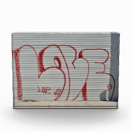 Bloque Para Fotos Graffiti Love, Peace, Koi Photo Block
