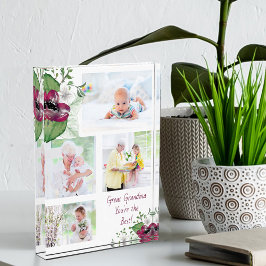 Bloque Para Fotos Gran Abuela, eres la mejor anémona magenta