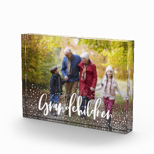 BLOQUE PARA FOTOS GRANDCHILDREN GOLD