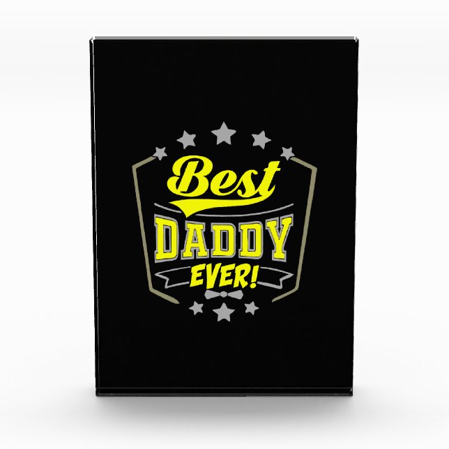 Bloque Para Fotos Grandfather Quotes | Best Daddy Ever (Anverso)