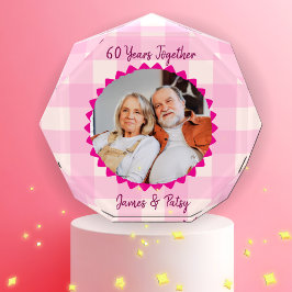 Bloque Para Fotos Grandparents 60th Diamond Anniversary Keepsake