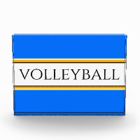 Guay Bright Blue Beach Strips VOLLEYBALL