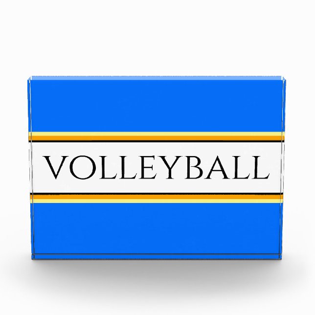 Bloque Para Fotos Guay Bright Blue Beach Strips VOLLEYBALL (Anverso)