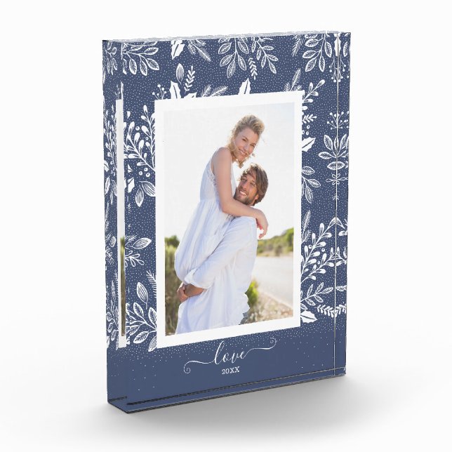 Bloque Para Fotos Guión de AMOR (Izquierda)