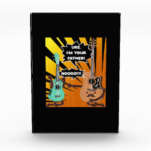 Bloque Para Fotos Guitarist Uke I Am Your Father Birthday