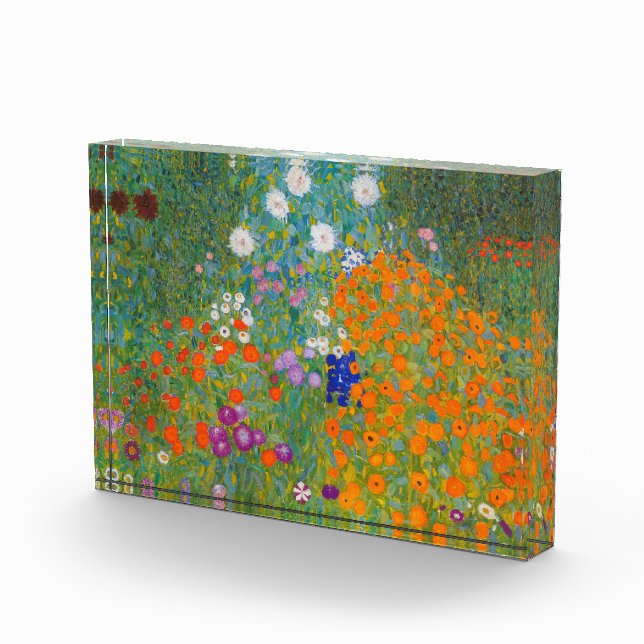 Bloque Para Fotos Gustav Klimt - Jardín de flores (Derecha)