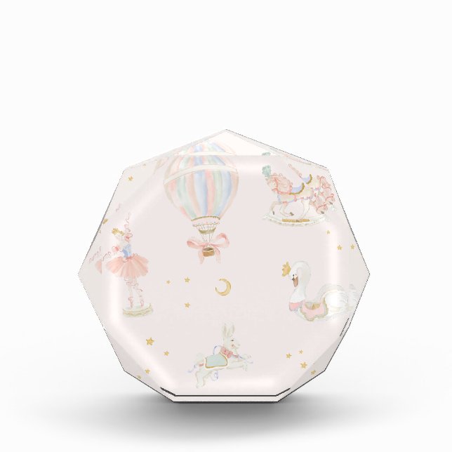 Bloque Para Fotos Habitación de cuento de hadas de bailarina princes (Anverso)