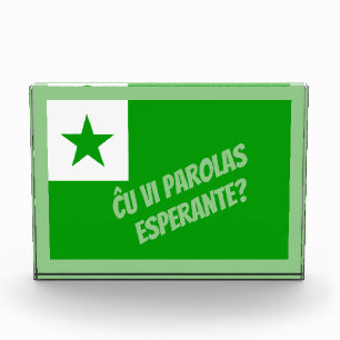 Bloque Para Fotos ¿Habla Esperanto?