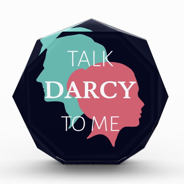 Bloque Para Fotos Háblame Darcy IV (Anverso)