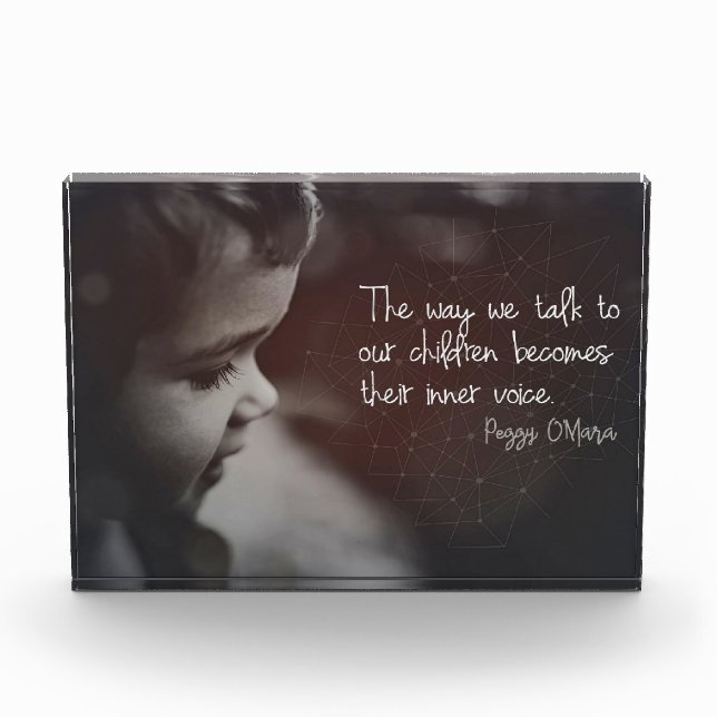 Bloque Para Fotos Hablar Con Nuestros Hijos (Anverso)