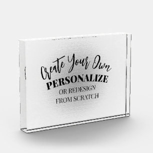 Bloque Para Fotos Haga su propio Personalizado