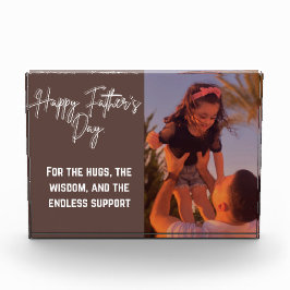 Bloque Para Fotos Happy Father’s Day Custom Photo Block 