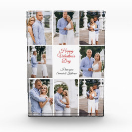 Bloque Para Fotos Happy Valentine's Day Custom 8 Photo Collage