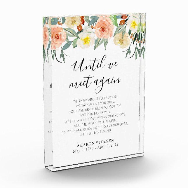 Bloque Para Fotos Hasta que nos reconozcamos nuevamente del poema Fl (Izquierda)