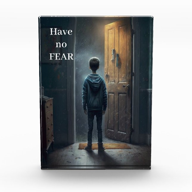 Bloque Para Fotos Have no Fear (Anverso)