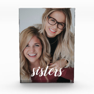 Bloque Para Fotos Hermanas familiares personalizadas