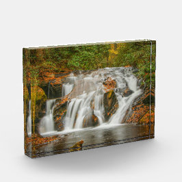 Bloque Para Fotos Hermosa cascada de riachuelo Dukes en Georgia