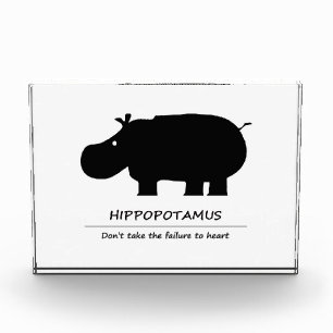 Bloque Para Fotos hipopótamo