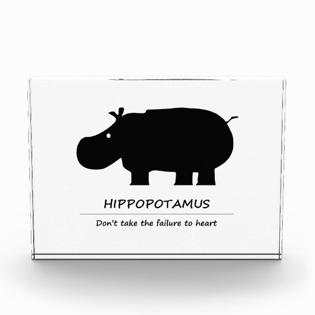 Bloque Para Fotos hipopótamo (Anverso)