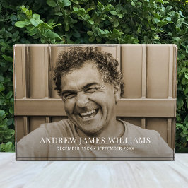 Bloque Para Fotos Homenaje a memoria de personalizado