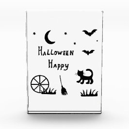 Bloque Para Fotos Horror de Black Happy Halloween