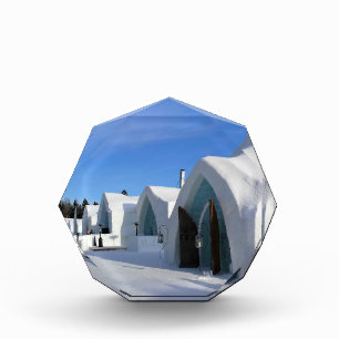 Bloque Para Fotos Hotel de Glace, Quebec, Canadá