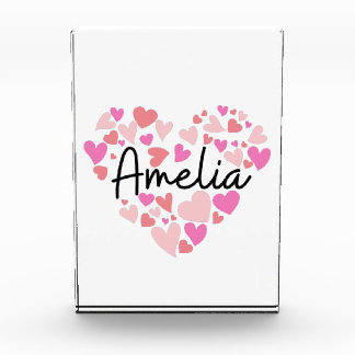 Bloque Para Fotos I love Amelia