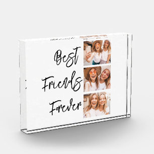Bloque Para Fotos Idea de regalo de Best Friends Forever Collage de 
