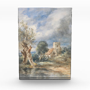 Bloque Para Fotos Iglesia de Stoke Poges (1834) John Constable