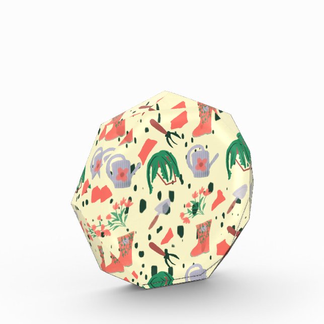 Bloque Para Fotos Ilustracion de Doodles Botánicos de Spring Garden (Izquierda)