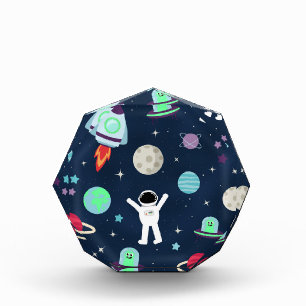Bloque Para Fotos Ilustración de patrón espacial