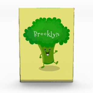 Bloque Para Fotos Ilustracion de personalizado de brócoli de baile c