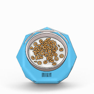 Bloque Para Fotos Ilustracion de personalizado de cereales