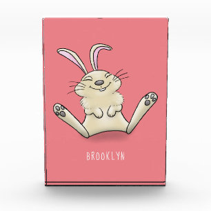 Bloque Para Fotos Ilustracion de personalizado de conejo de conejo d