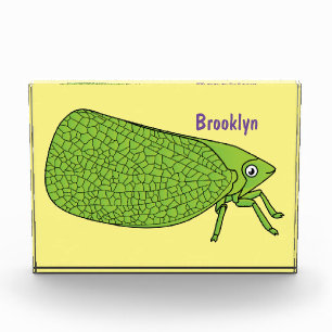 Bloque Para Fotos Ilustracion de personalizado de insectos de hoja v