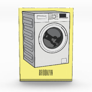Bloque Para Fotos Ilustracion de personalizado de lavadora