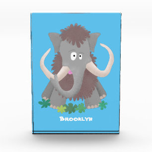 Bloque Para Fotos Ilustracion de personalizado de mamut bobo gracios