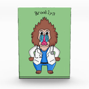 Bloque Para Fotos Ilustracion de personalizado de médica de mandrile