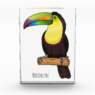 Bloque Para Fotos Ilustracion de personalizado de pájaros toscanos c
