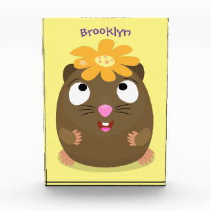 Bloque Para Fotos Ilustracion de personalizado feliz de conejillo de