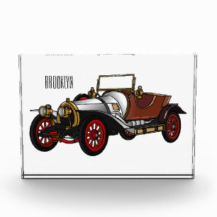 Bloque Para Fotos Ilustracion personalizado clásico de 1920
