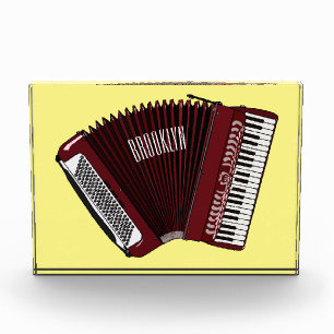 Bloque Para Fotos Ilustracion personalizado de acordeón